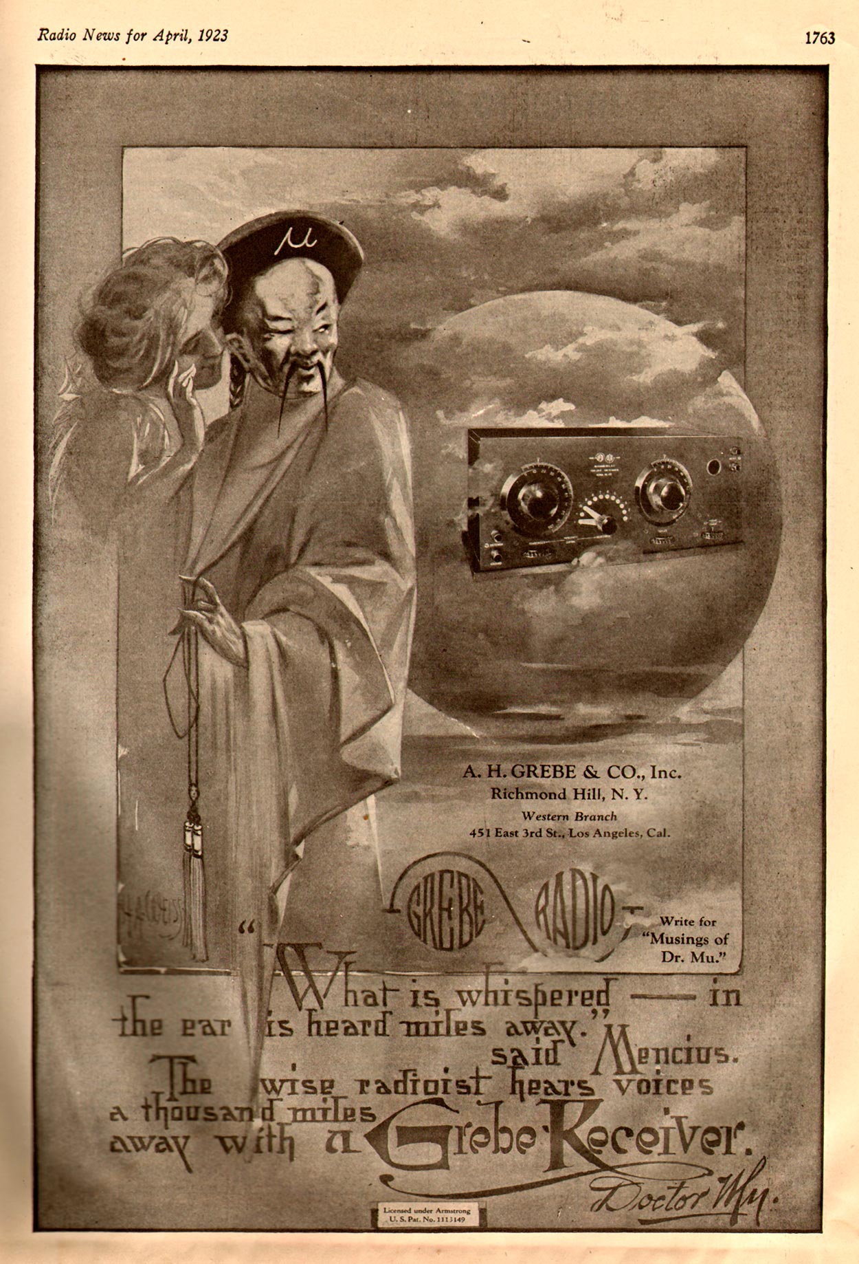 Radio Ads 1920S